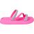 Chinelo  Nuvem Slide Com Strass Infantil Luelua Menina Pink