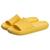 Chinelo Nuvem Slide leve casual confortavel Amarelo