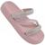 Chinelo Papete Infantil Luelua Yasmin 135001 Feminino Rosa claro