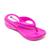 Chinelo Plataforma Feminino Ortopédico Tipo Havaianas  Pink