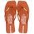 Chinelo Rafitthy Glitter It S Summer Time Feminino Laranja