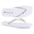 Chinelo ramarim feminino solarize com brilho 23-1233 Branco, , Branco, , Branco