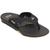 Chinelo reef masculino mick fanning Preto, Bege