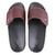 Chinelo Reserva Slide Masculina Preto, Vinho