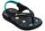 Chinelo Rider R1 Baby  Meninos 11184 Preto, Preto, Amarelo