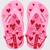 Chinelo Sandália de Dedo Infantil Meninas Ipanema Classic Baby 27011 Rosa, Rosa vermelho