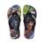 Chinelo sandalia  havaianas kids top marvel ii original Preto