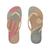 Chinelo sandalia havaianas slim palett glow orignal c/n fiscal Areia dourado