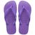 Chinelo sandalia havaianas top feminina original c/n fiscal Lilas escuro