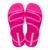 Chinelo Sandalia Slide Tiras Feminino Ipanema Solar Rosa