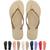 Chinelo Sandálias Havaianas Slim Feminina Tira Fina Original Várias Cores com NF Areia