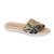 Chinelo Slide Feminino Beira Rio Conforto Multi nude