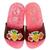 Chinelo Slide Grendene Kids Manual do Mundo Eco Ciência Rosa