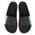 Chinelo Slide Kappa Neat Preto, Verde