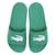 Chinelo Slide Lacoste Croco Masculino Verde, Branco