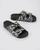 Chinelo Slide New Partner Zaxy Preto, Zebra