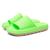 Chinelo Slide Nuvem EC Shoes Leve Flexivel Emborrachado Antiderrapante Verde