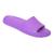 Chinelo Slide nuvem eva ortopédico Leve flexível confortável Violeta, Escuro
