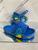 chinelo slide nuvem infantil unissex personagem pokemon ortopédico macio confortável menina e menino Azul royal squirtle