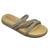 Chinelo Slide Rasteira Tira Pronta Strass  Beira Rio 8488.108 Cristal, Creme