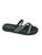 Chinelo Slide Rasteira Tira Pronta Strass  Beira Rio 8488.108 Cristal, Preto