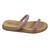 Chinelo Slide Strass Duas Tiras Beira Rio 8488.105.27332 Aurora boreal, Rosa