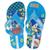 chinelo sonic game ipanema infantil menino azul em vários tamanhos Azul claro