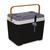 Chopeira gelo caixa 34l - com serpentina em alumínio e torneira italiana 1 via Preta com Alça Laranja