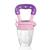 Chupeta alimentador infantil bebe de silicone 6 meses  ROSA