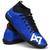 Chuteira A7 Futsal Modelo Botinha Profissional Azul