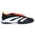 Chuteira Adidas Society Predator League TF Preto Branco e Laranja - Masculina Preto