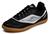 Chuteira Adulto Couro Futsal Euro Soccer 4603CA - As097 Preto, Branco