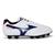 Chuteira Campo Mizuno Masculina Morelia Club MD Branco, Marinho