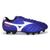 Chuteira Campo Mizuno Masculina Morelia Club MD Azul, Branco