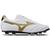 Chuteira Campo Mizuno Morelia Classic MD Branco, Dourado