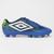 Chuteira Campo Umbro Cosmic Azul, Branco