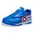 Chuteira Futsal Capitão America Kids Dray Marvel 4055 Azul, Branco