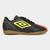 Chuteira Futsal Juvenil Umbro Fifty Iv Preto, Laranja