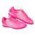 Chuteira Futsal Salão Quadra Costurada Adulto Infantil Pink uz