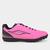 Chuteira Society Euro Soccer Unissex Pink, Preto