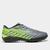 Chuteira Society Infantil Penalty Bravo Y-3.0 Unissex Chumbo, Verde