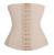 Cinta Espartilho Corset Corpete Modeladora Redutor Cintura - C04 Bege