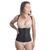 Cinta Modeladora Emborrachada Corselet em Cotton da marca Esbelt Preto