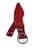 Cinto faixa feminino largo elástico cetim vestido 2003 Vermelho