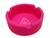 Cinzeiro de Silicone Pequeno Redondo Squadafum Opções Cores Rosa Pink 
