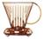 Clever Dripper 500ml- Blums Kaffee Marrom