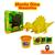 Club Massa Monta Dino Mini Kit Sortido Massinha de Modelar Infantil Dinossauro Laranja