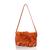 Clutch Hibisco feminino - Laci Baruffi Laranja