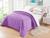 Coberdrom Edredom Soft Sherpa Cama Box Queen Grosso Quente Roxo