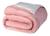 Coberdrom Queen 2,20x2,40 Sherpa e Flannel Collection Hotel - Lecasa Rosa